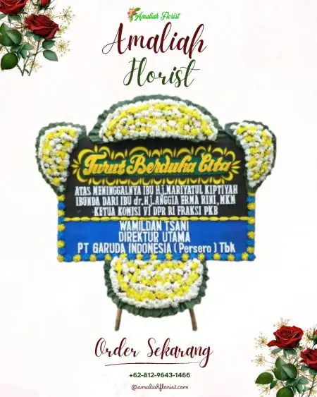 Papan Bunga Duka Kreman